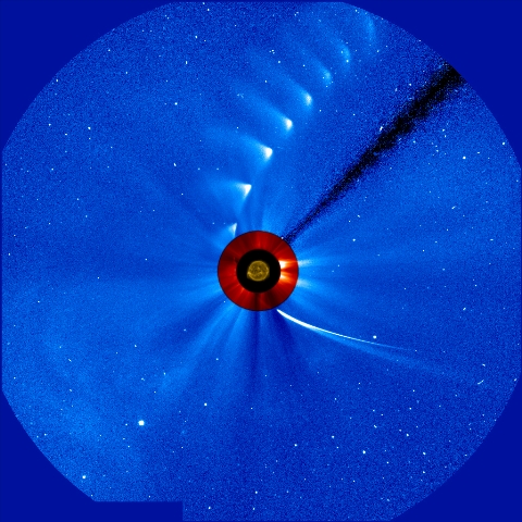 Pad sjaja komete ISON - foto: NASA